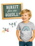 Kinder Jungen T-Shirt Einschulung Schulkind 2023 Regenbogen Aufdruck Geschenk Schulanfang Moonworks®preview