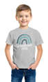 Kinder Jungen T-Shirt Einschulung Schulkind 2023 Regenbogen Aufdruck Geschenk Schulanfang Moonworks®preview