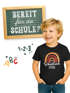 Kinder Jungen T-Shirt Einschulung Schulkind 2023 Regenbogen Aufdruck Geschenk Schulanfang Moonworks®preview