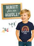 Kinder Jungen T-Shirt Einschulung Schulkind 2023 Regenbogen Aufdruck Geschenk Schulanfang Moonworks®preview