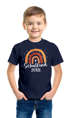 Kinder Jungen T-Shirt Einschulung Schulkind 2023 Regenbogen Aufdruck Geschenk Schulanfang Moonworks®preview