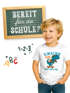 Kinder Jungen T-Shirt Einschulung Schulkind Jahreszahl personalisierbar Dino Dinosaurier Schulanfang Moonworks®preview