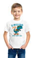 Kinder Jungen T-Shirt Einschulung Schulkind Jahreszahl personalisierbar Dino Dinosaurier Schulanfang Moonworks®preview