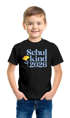 Kinder Jungen T-Shirt Einschulung Schulkind personalisierbar mit Jahreszahl Geschenkidee Schulanfang SpecialMe®preview