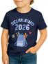 Kinder Jungen T-Shirt Einschulung Schulkind und Jahreszahl anpassbar personalisierbare Geschenke Schulanfang Moonworks®preview