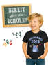 Kinder Jungen T-Shirt Einschulung Schulkind und Jahreszahl anpassbar personalisierbare Geschenke Schulanfang Moonworks®preview