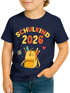Kinder Jungen T-Shirt Einschulung Schulkind und Jahreszahl anpassbar personalisierbare Geschenke Schulanfang Moonworks®preview