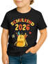 Kinder Jungen T-Shirt Einschulung Schulkind und Jahreszahl anpassbar personalisierbare Geschenke Schulanfang Moonworks®preview