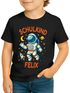 Kinder Jungen T-Shirt Einschulung2025 Astronaut mit Namen personalisierbar Schulkind Geschenkidee Erstklässler SpecialMe®preview