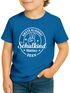 Kinder Jungen T-Shirt Emblem mit Schultüte Einschulung 2025 mit Namen personalisierbar Schulanfang Moonworks®preview
