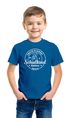 Kinder Jungen T-Shirt Emblem mit Schultüte Einschulung 2025 mit Namen personalisierbar Schulanfang Moonworks®preview