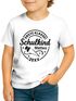 Kinder Jungen T-Shirt Emblem mit Schultüte Einschulung 2025 mit Namen personalisierbar Schulanfang Moonworks®preview