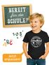 Kinder Jungen T-Shirt Emblem mit Schultüte Einschulung 2025 mit Namen personalisierbar Schulanfang Moonworks®preview