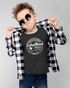 Kinder Jungen T-Shirt Emblem mit Schultüte Einschulung 2025 mit Namen personalisierbar Schulanfang Moonworks®preview