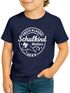 Kinder Jungen T-Shirt Emblem mit Schultüte Einschulung 2025 mit Namen personalisierbar Schulanfang Moonworks®preview