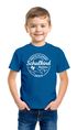 Kinder Jungen T-Shirt Emblem mit Schultüte Einschulung 2025 mit Namen personalisierbar Schulanfang Moonworks®preview