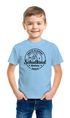 Kinder Jungen T-Shirt Emblem mit Schultüte Einschulung 2025 mit Namen personalisierbar Schulanfang Moonworks®preview