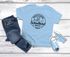 Kinder Jungen T-Shirt Emblem mit Schultüte Einschulung 2025 mit Namen personalisierbar Schulanfang Moonworks®preview