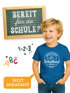 Kinder Jungen T-Shirt Emblem mit Schultüte Einschulung 2026 mit Namen personalisierbar Schulanfang Moonworks®preview