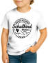 Kinder Jungen T-Shirt Emblem mit Schultüte Einschulung 2026 mit Namen personalisierbar Schulanfang Moonworks®preview