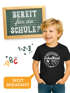 Kinder Jungen T-Shirt Emblem mit Schultüte Einschulung 2026 mit Namen personalisierbar Schulanfang Moonworks®preview