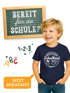 Kinder Jungen T-Shirt Emblem mit Schultüte Einschulung 2026 mit Namen personalisierbar Schulanfang Moonworks®preview