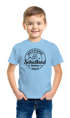 Kinder Jungen T-Shirt Emblem mit Schultüte Einschulung 2026 mit Namen personalisierbar Schulanfang Moonworks®preview