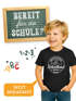 Kinder Jungen T-Shirt Emblem mit Schultüte Einschulung 2026 mit Namen personalisierbar Schulanfang Moonworks®preview