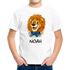 Kinder Jungen T-Shirt mit Name personalisiert Löwe Comicstil Printshirt Kinderfashion SpecialMe®preview