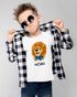 Kinder Jungen T-Shirt mit Name personalisiert Löwe Comicstil Printshirt Kinderfashion SpecialMe®preview