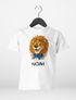 Kinder Jungen T-Shirt mit Name personalisiert Löwe Comicstil Printshirt Kinderfashion SpecialMe®preview