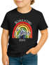 Kinder Jungen T-Shirt Regenbogen Schulkind 2026 mit Name Jahreszahl personalisiert Geschenkidee Erste Klasse SpecialMe®preview