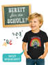 Kinder Jungen T-Shirt Regenbogen Schulkind 2026 mit Name Jahreszahl personalisiert Geschenkidee Erste Klasse SpecialMe®preview