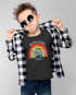 Kinder Jungen T-Shirt Regenbogen Schulkind 2026 mit Name Jahreszahl personalisiert Geschenkidee Erste Klasse SpecialMe®preview