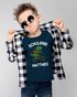 Kinder Jungen T-Shirt Schulkind 2025 mit Namen Dino Aufdruck personalisierbar Geschenkidee Schulanfang Moonworks®preview