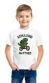 Kinder Jungen T-Shirt Schulkind 2025 mit Namen Dino Aufdruck personalisierbar Geschenkidee Schulanfang Moonworks®preview