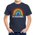 Kinder Jungen T-Shirt Schulkind Einschulung 2025 Regenbogen Geschenk Schulanfang Schulbeginn Moonworks®preview