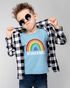 Kinder Jungen T-Shirt Schulkind Einschulung 2025 Regenbogen Geschenk Schulanfang Schulbeginn Moonworks®preview