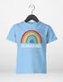 Kinder Jungen T-Shirt Schulkind Einschulung 2025 Regenbogen Geschenk Schulanfang Schulbeginn Moonworks®preview