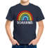 Kinder Jungen T-Shirt Schulkind Einschulung 2026 Regenbogen Geschenk Schulanfang Schulbeginn Moonworks®preview