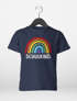 Kinder Jungen T-Shirt Schulkind Einschulung 2026 Regenbogen Geschenk Schulanfang Schulbeginn Moonworks®preview