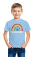 Kinder Jungen T-Shirt Schulkind Einschulung 2026 Regenbogen Geschenk Schulanfang Schulbeginn Moonworks®preview