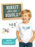 Kinder Jungen T-Shirt Schulkind personalisiert mit Name und Jahreszahl Geschenkidee Einschulung 2025 Schulanfang SpecialMe®preview