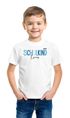 Kinder Jungen T-Shirt Schulkind personalisiert mit Name und Jahreszahl Geschenkidee Einschulung 2025 Schulanfang SpecialMe®preview