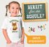 Kinder Mädchen T-Shirt Aufschrift Schulkind mit Name personalisiert Motivshirt Löwe Fuchs Geschenkidee Einschulung 2025 SpecialMe®preview