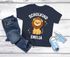 Kinder Mädchen T-Shirt Aufschrift Schulkind mit Name personalisiert Motivshirt Löwe Fuchs Geschenkidee Einschulung 2025 SpecialMe®preview