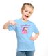 Kinder Mädchen T-Shirt Einhorn Blumen Schmetterlinge Aufdruck Schulkind 2025 – Geschenk  für kleine Einhorn-Fans Schulanfang SpecialMe®preview