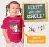 Kinder Mädchen T-Shirt Einschulung 2025 Einhorn personalisiert mit Jahreszahl und Name Geschenkidee Schulanfang Erstklässler Moonworks®preview