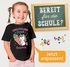 Kinder Mädchen T-Shirt Einschulung 2025 Einhorn personalisiert mit Jahreszahl und Name Geschenkidee Schulanfang Erstklässler Moonworks®preview