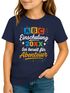 Kinder Mädchen T-Shirt Einschulung 2025 Jahreszahl personalisierrbar Spruch Abenteuer Schulanfang Moonworks®preview